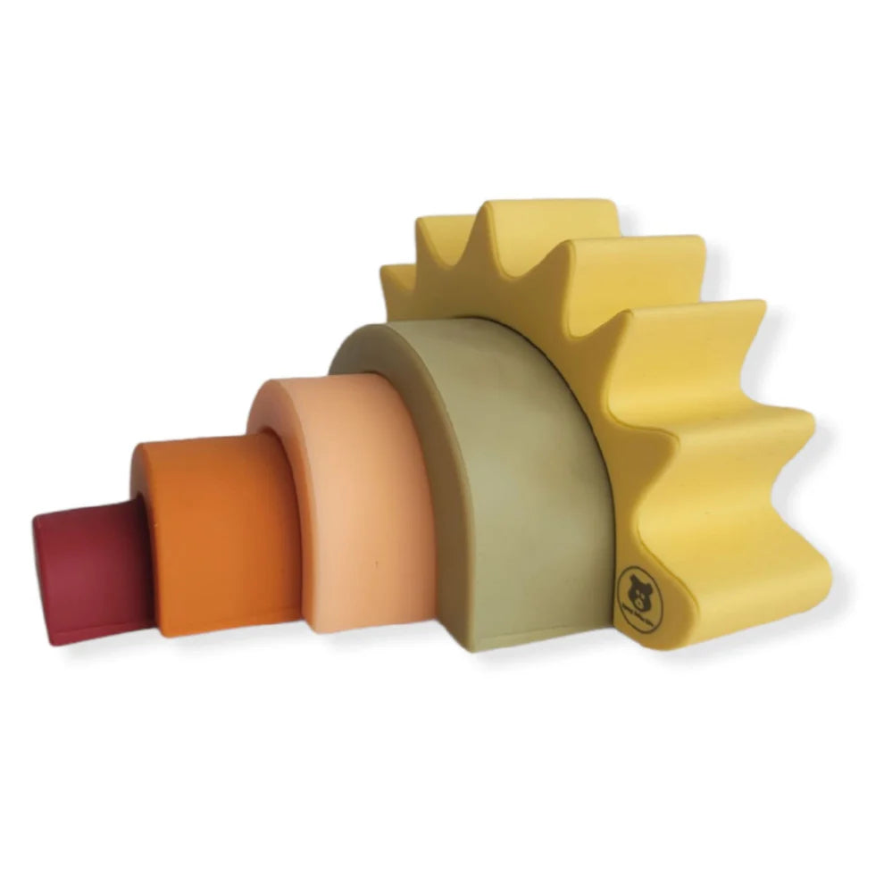 Silicone Sun Stacking Toy